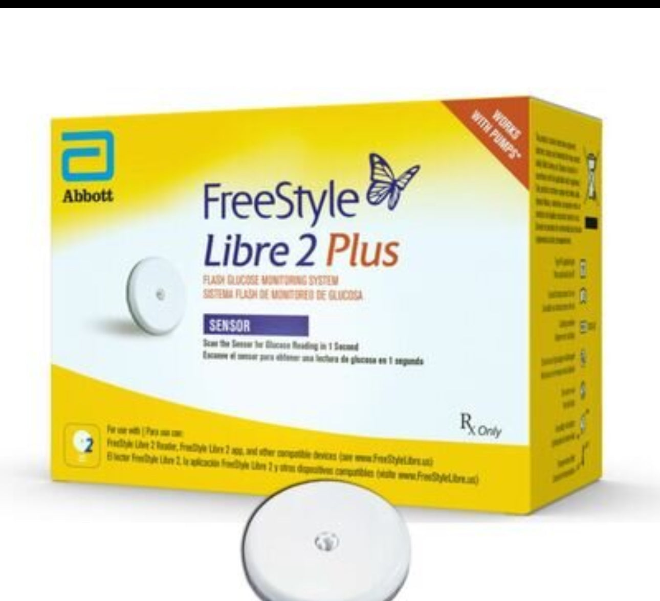 FreeStyle Libre 2 Plus Glucose Monitoring System