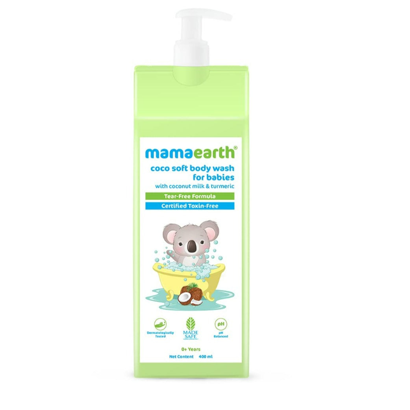 Mamaearth Milky Soft Body Wash for Kids -400 ml
