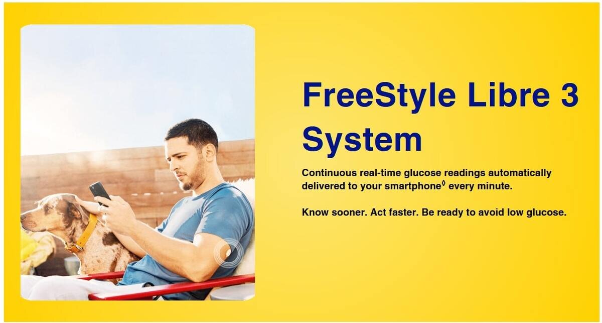 FreeStyle Libre 3 Sensors: Glucose Monitoring System