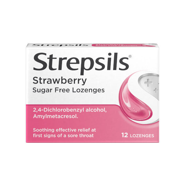 Strepsils Strawberry 12s