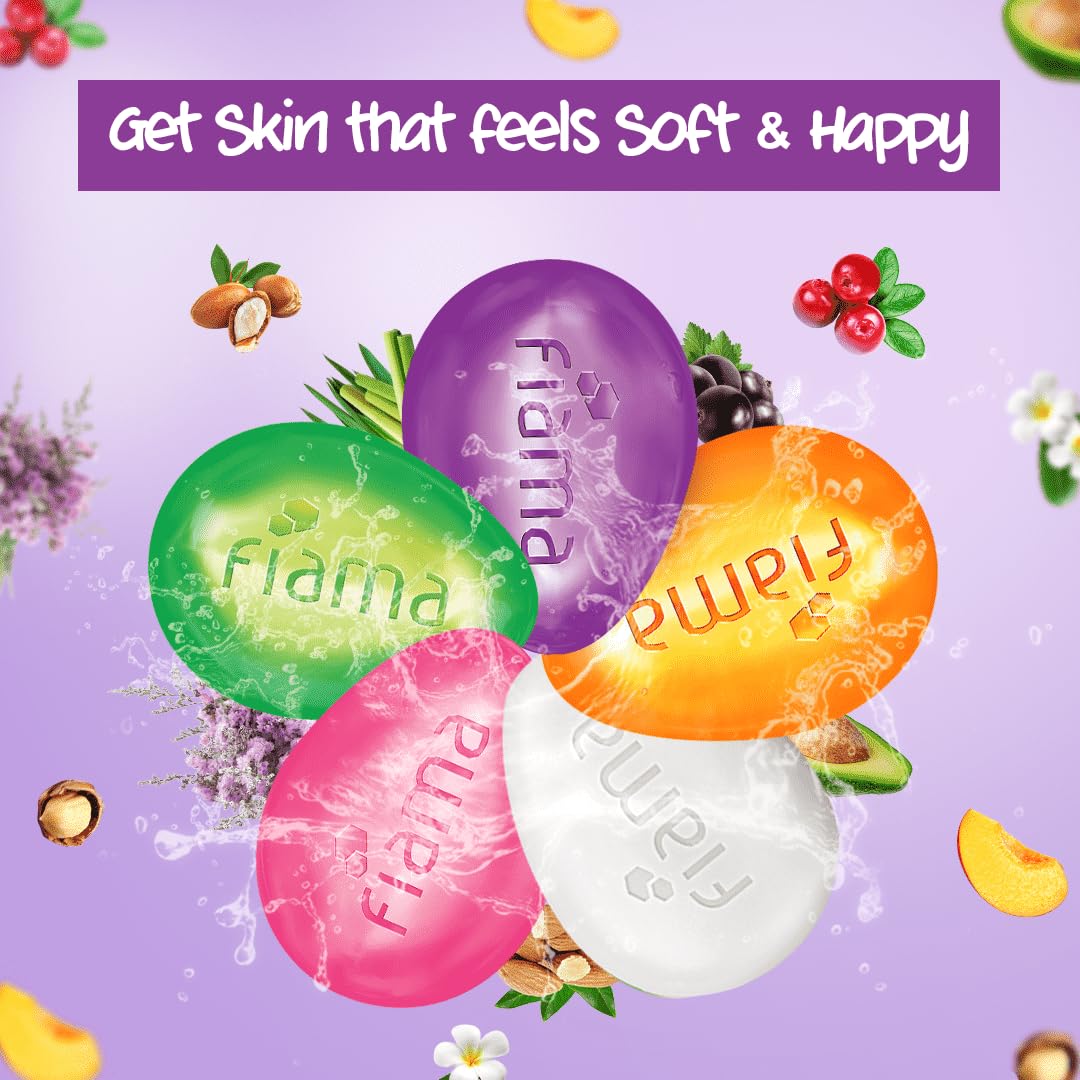 FIAMA Gel bar Celebration Pack  (5 x 125 g)
