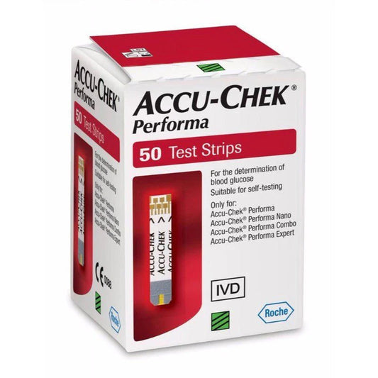 Accu-Chek Performa Test Strips - 50 Count | Blood Glucose Monitoring